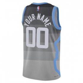 Dres Utah Jazz Prilagođeni Nike 2025-26 City Edition Sivo Swingman